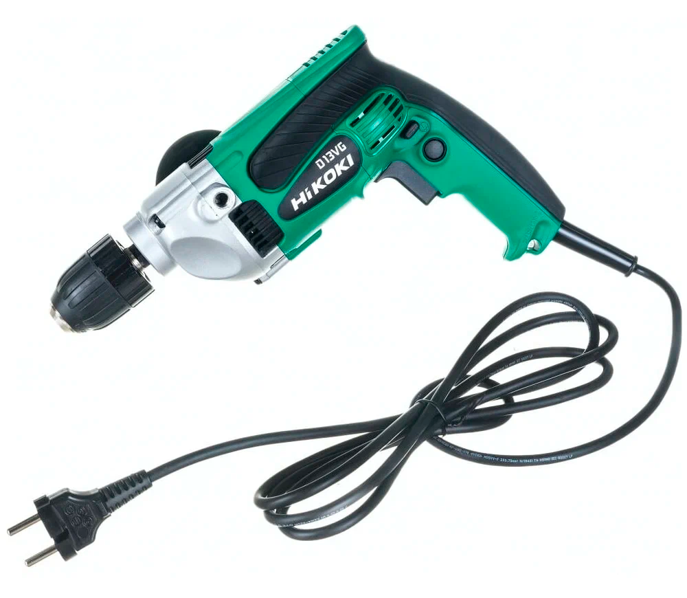 Дрель HIKOKI D13VGNSZ 710вт photo 0
