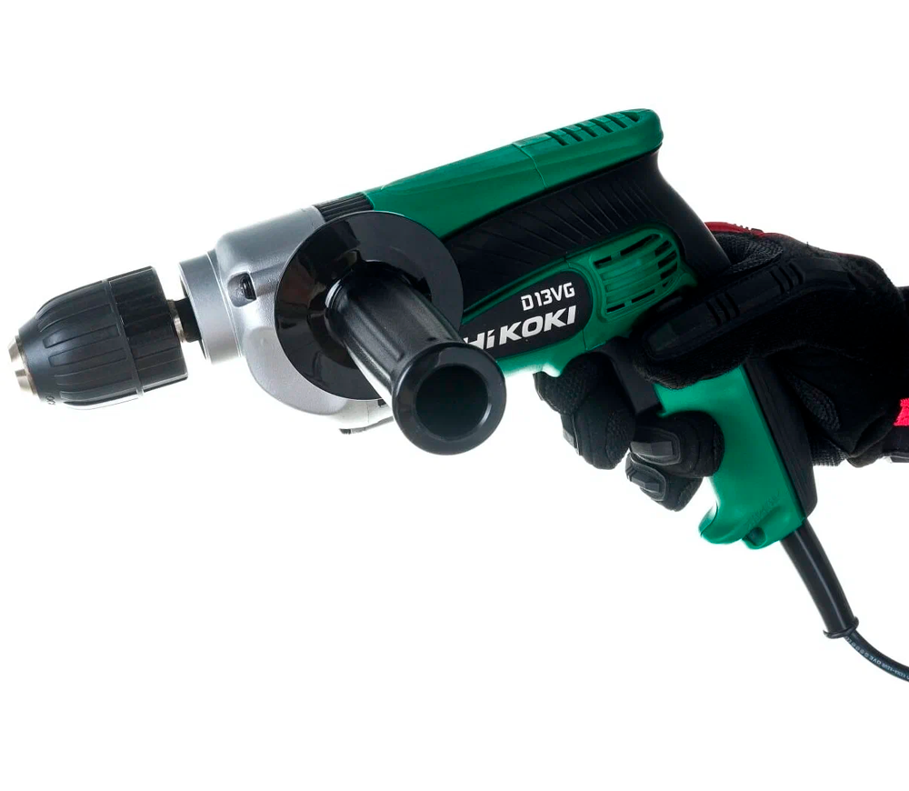 Дрель HIKOKI D13VGNSZ 710вт photo 1