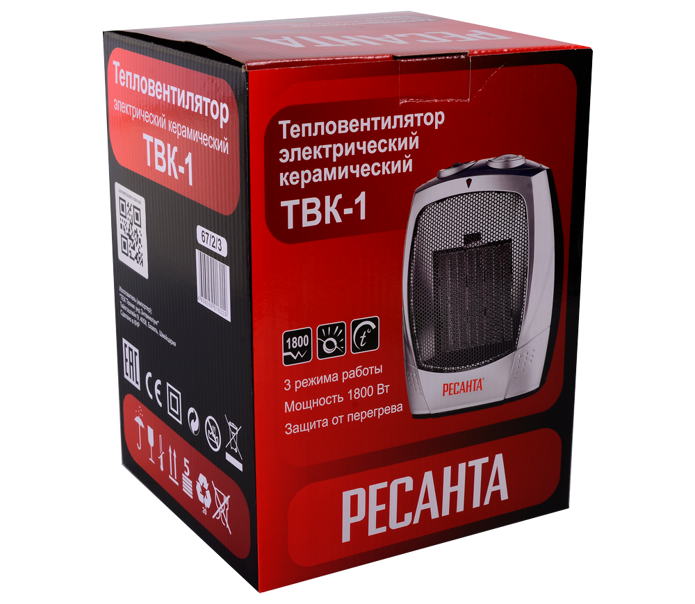 Тепловая пушка RESANTA ТВК-1 1,8квт photo 5