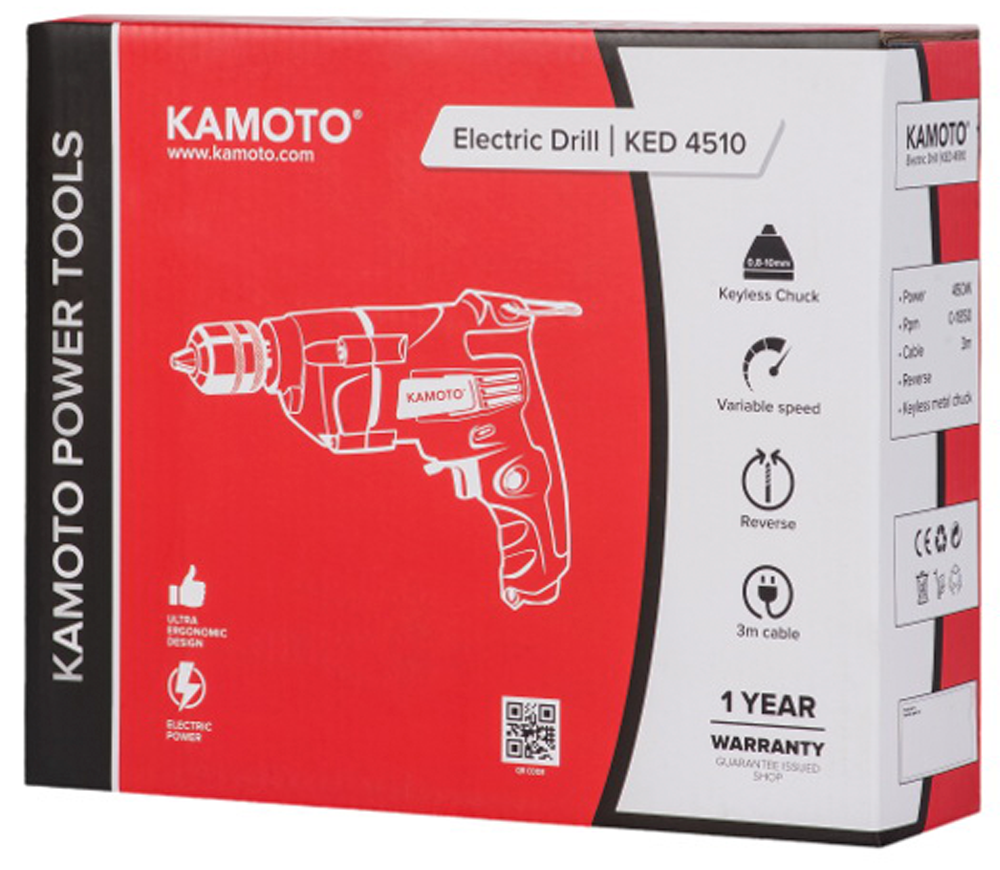 Дрель KAMOTO KED 4510 450вт photo 7