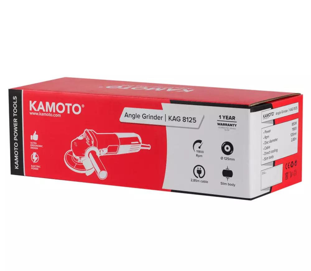 Polizor unghiular KAMOTO KAG 8125 850w 125mm photo 7