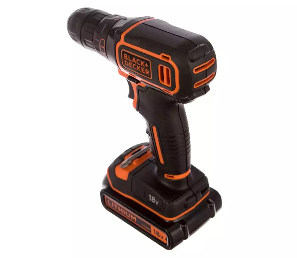Mașină de înșurubat cu acumulator BLACK&DECKER BDCDC18KB 18V 1.5Ah photo 1