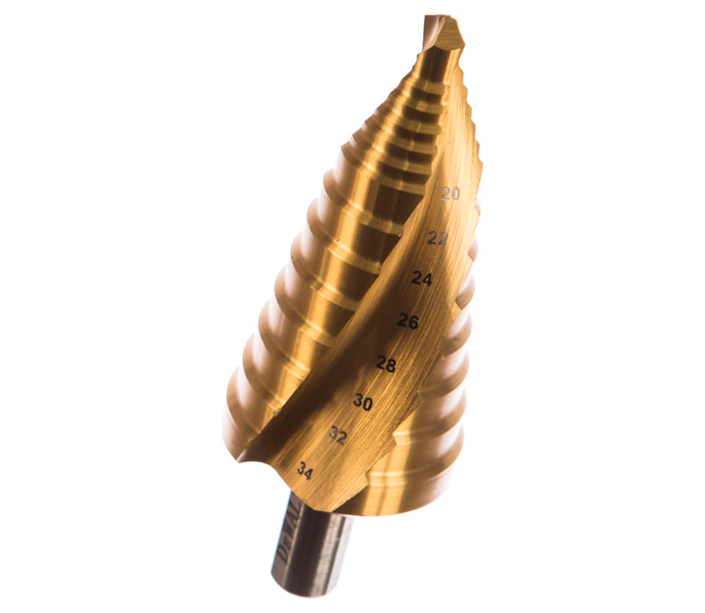 Сверло ступенчатое DEWALT DT5031 20-34мм HSS-TIN photo 0