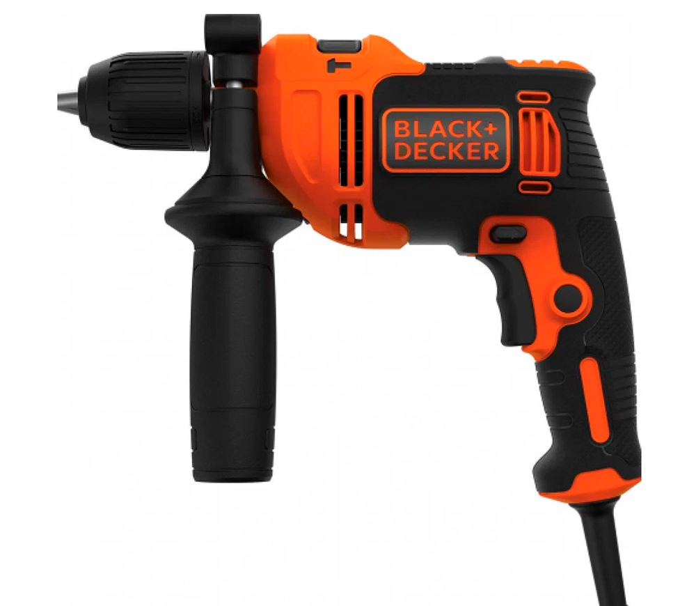 Дрель ударная BLACK&DECKER BEH710K 750вт photo 0