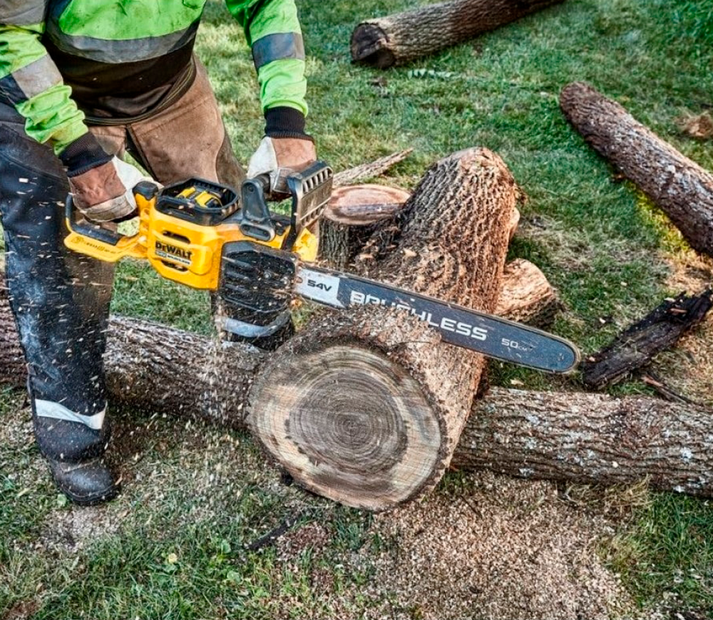 Fierăstrău cu lanț cu acumulator DEWALT DCMCS575X1 500mm 54V 9Ah photo 1