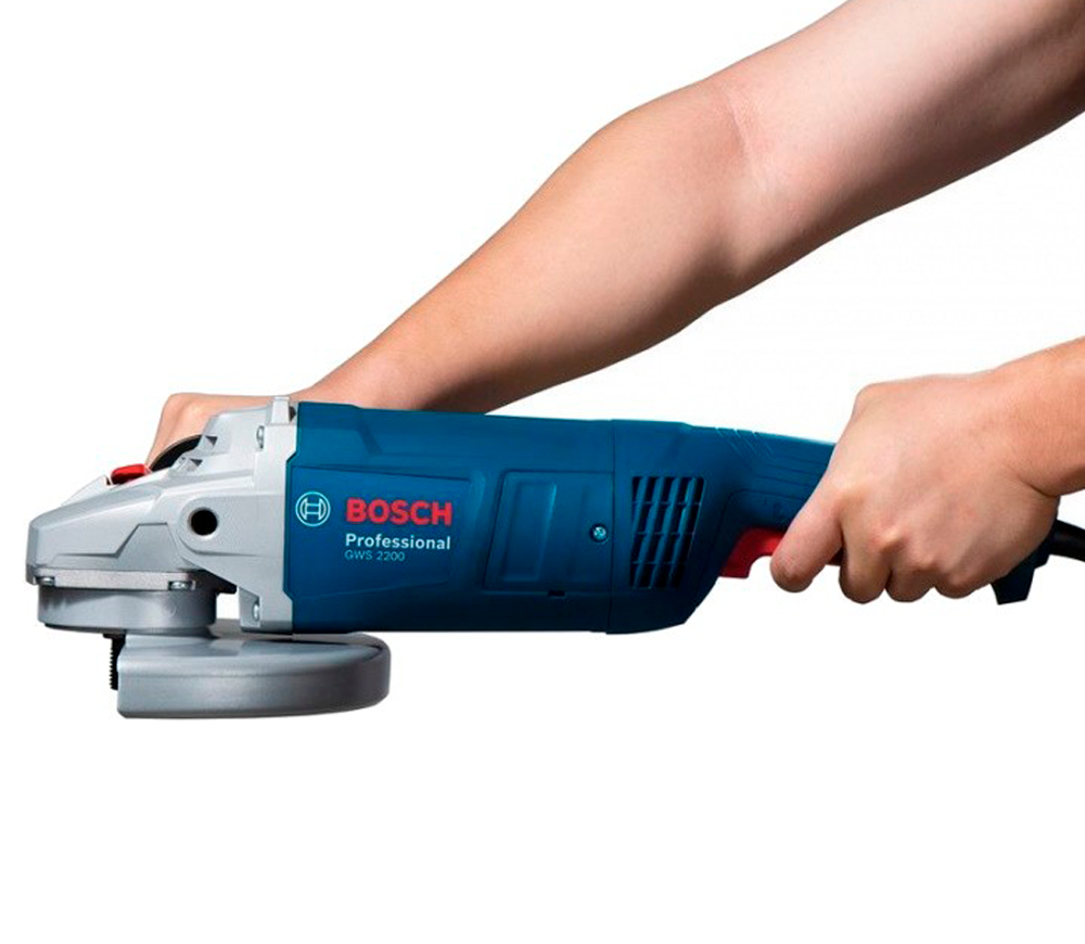 Угловая шлифмашина BOSCH GWS 2200 2200вт 180мм photo 2