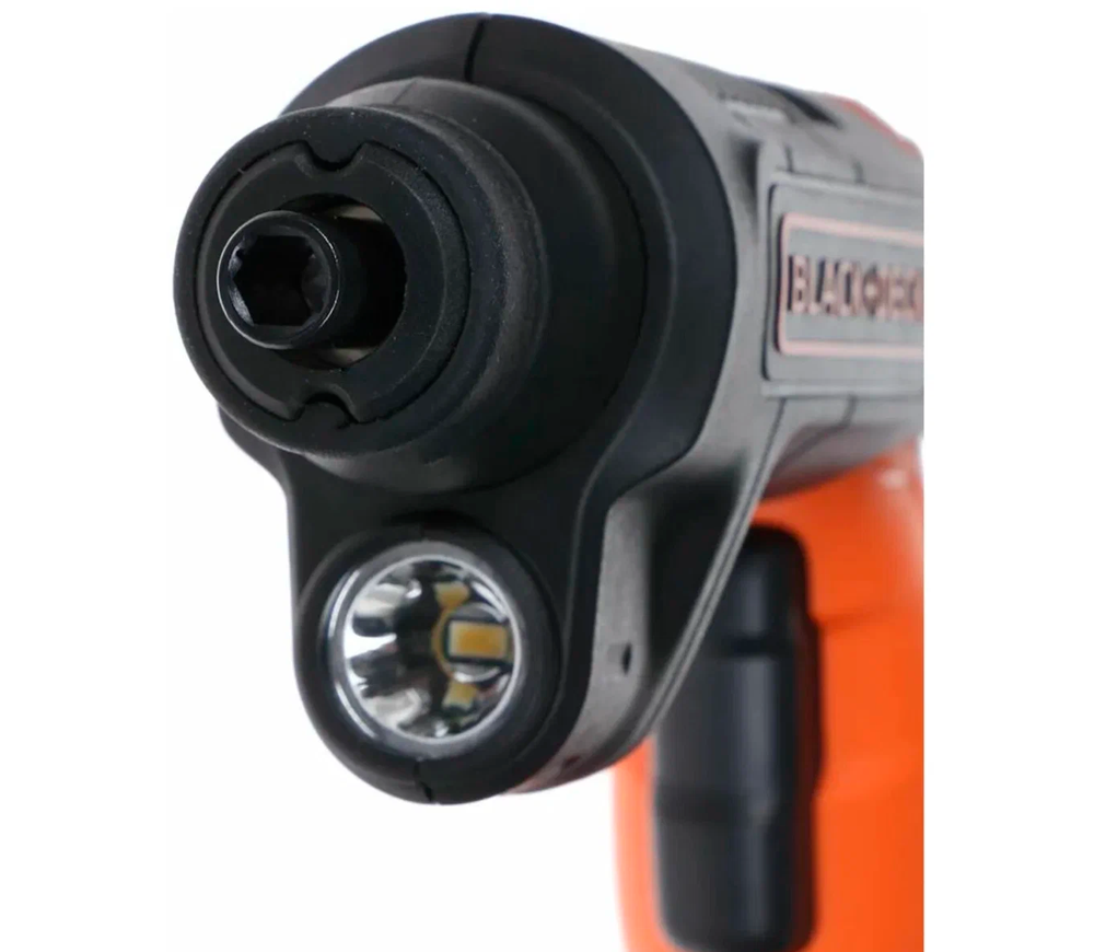 Аккумуляторная отвертка с фонарём BLACK&DECKER BDCSFL20C 3.8В 1.5Ач photo 7