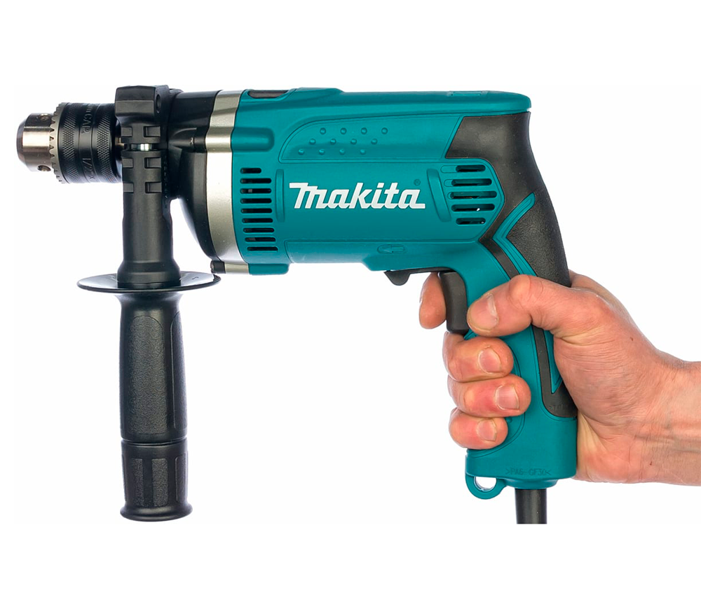 Mașină de găurit cu percutie MAKITA HP1630 710w photo 2