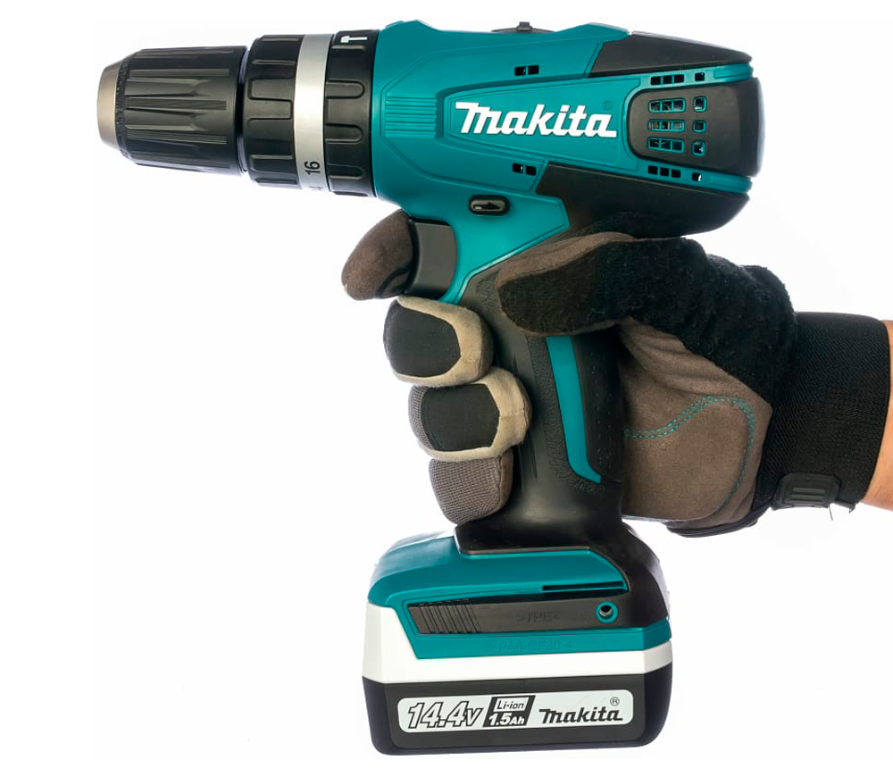 Mașină de înșurubat cu acumulator MAKITA HP347DWE 14.4V 1.5Ah photo 3