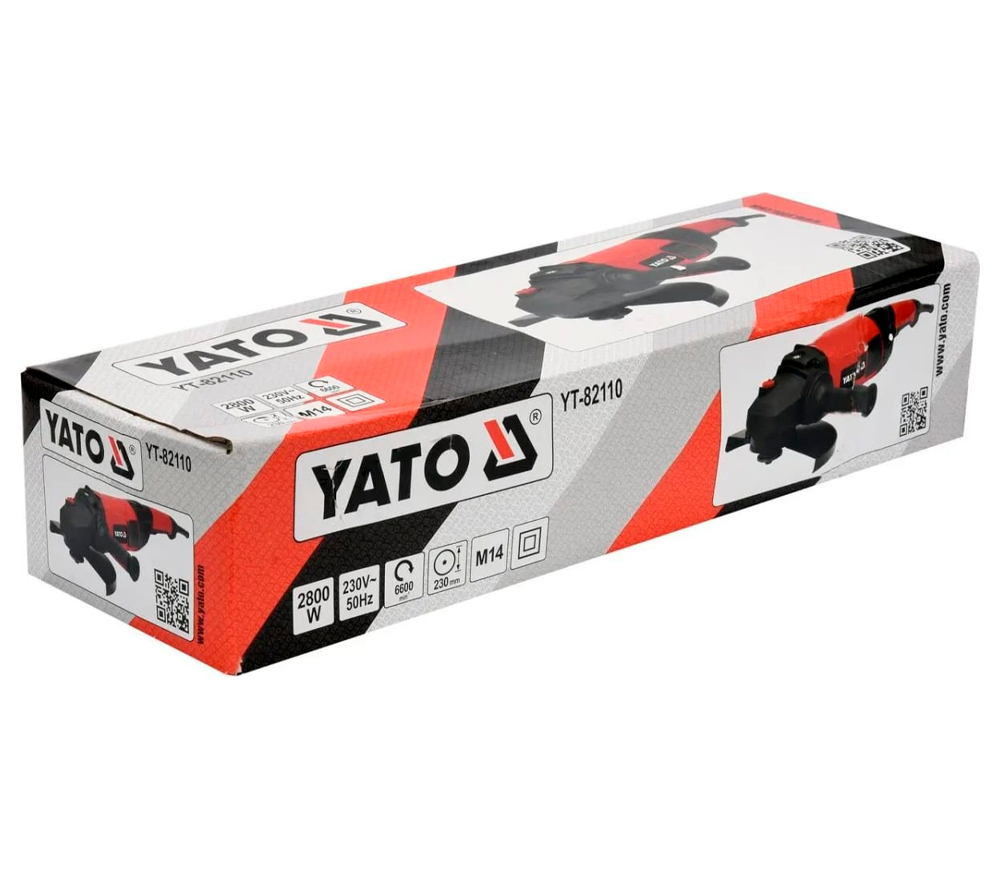 Угловая шлифмашина YATO YT82110 2800вт 230мм photo 4
