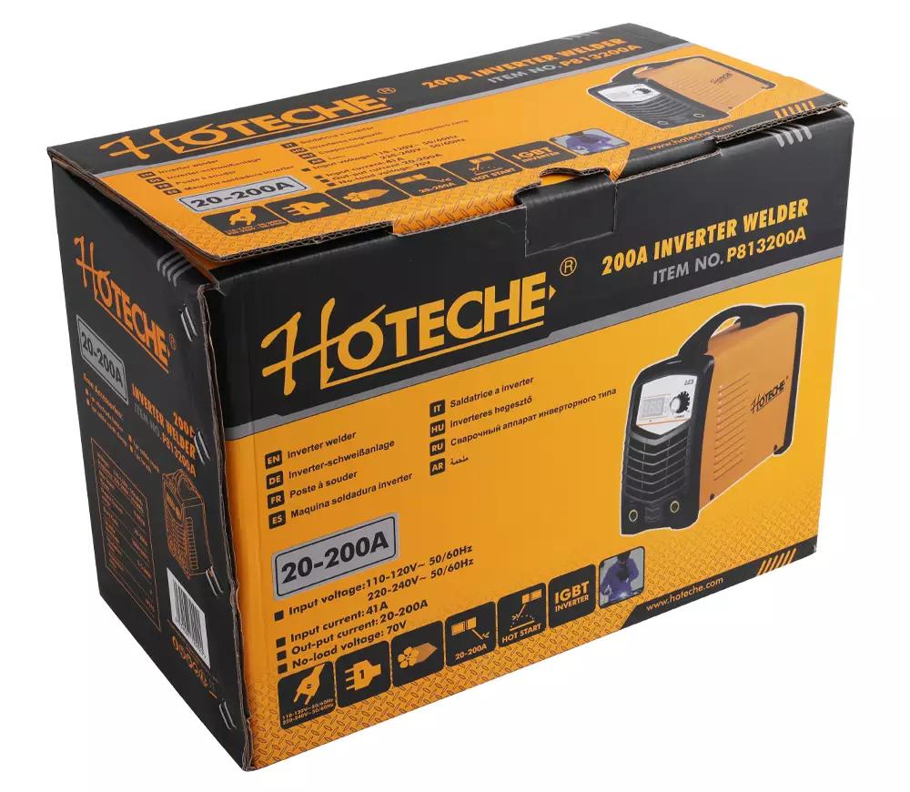 Aparat de sudat HOTECHE P813200 200A photo 3