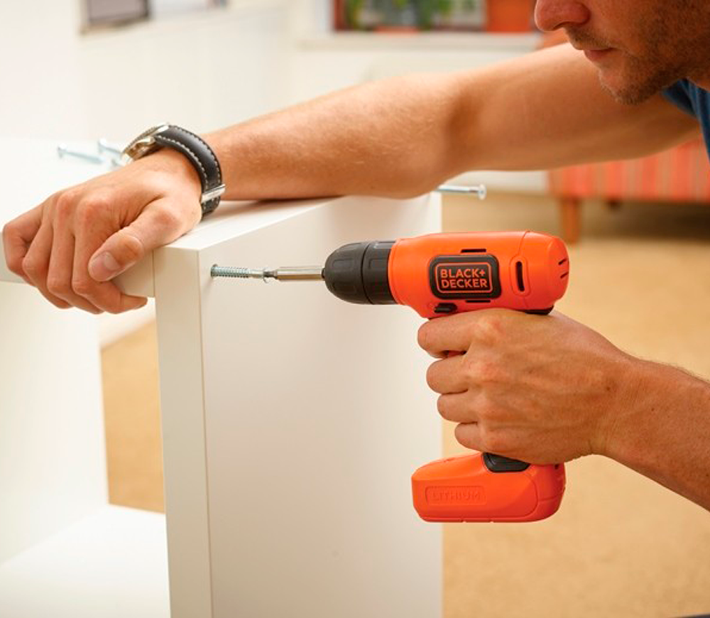Шуруповерт аккумуляторный BLACK&DECKER BDCD8 7.2В 1.5Ач photo 4