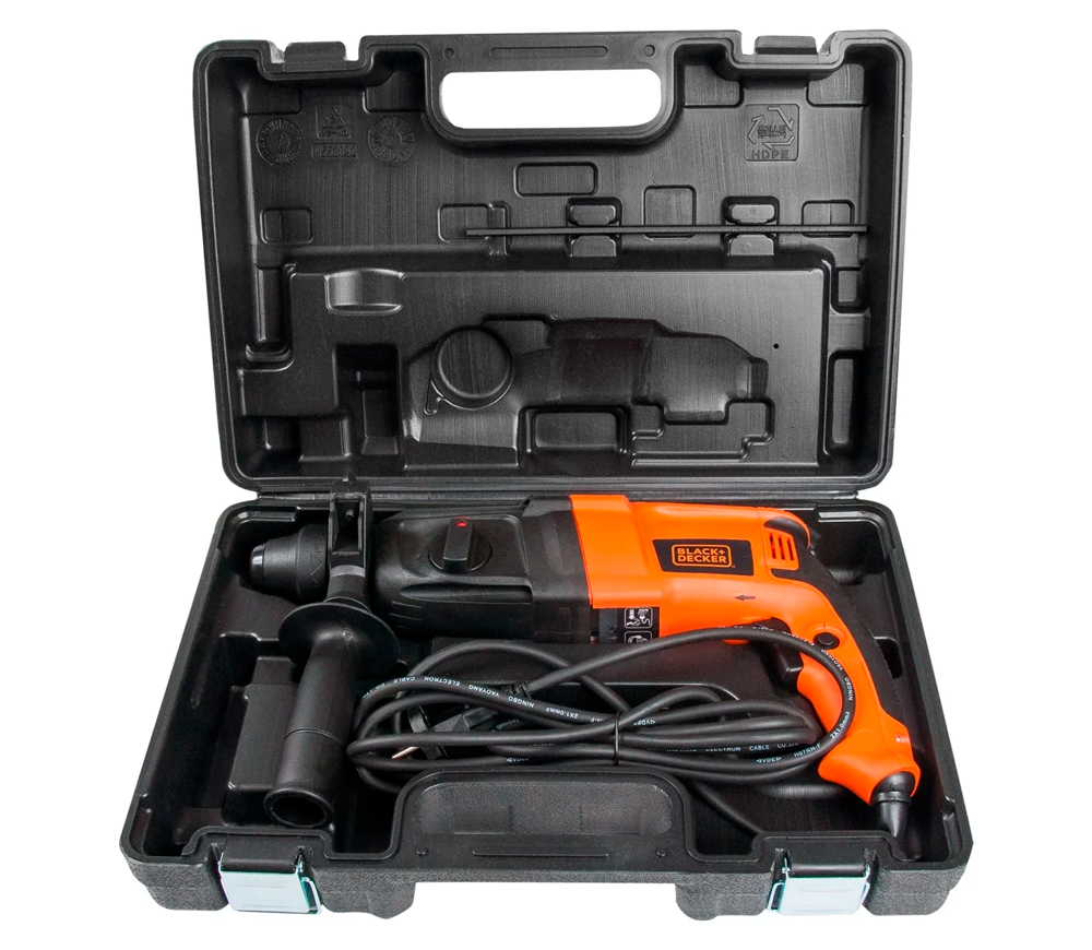 Перфоратор BLACK&DECKER BDHR26KR-RU 800вт SDS-Plus photo 5
