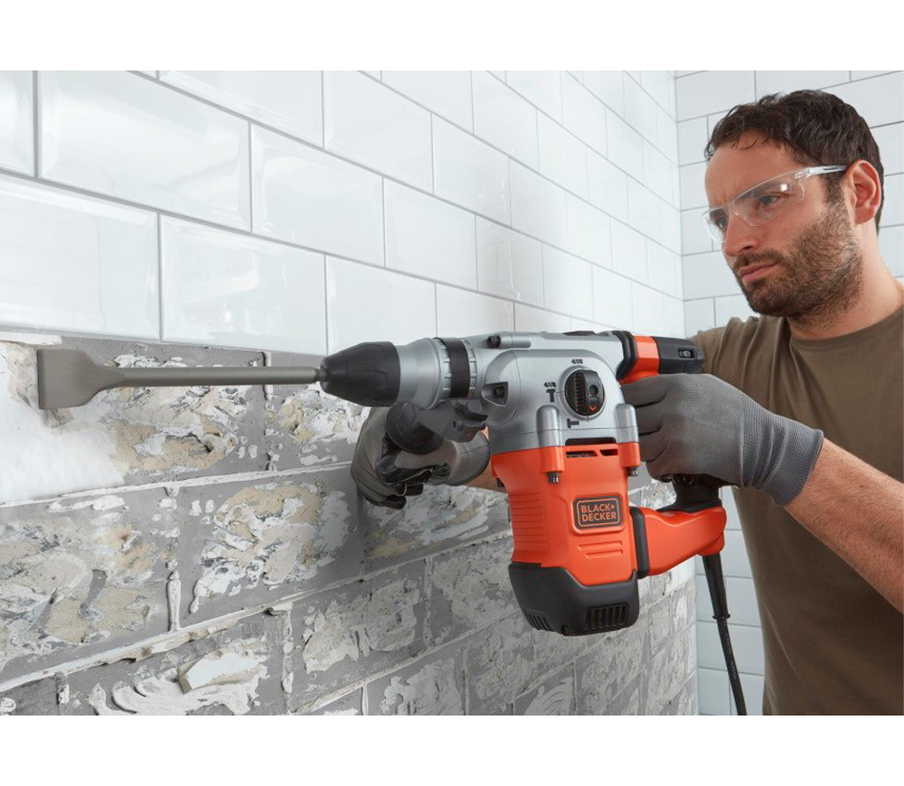 Перфоратор BLACK&DECKER BEHS03K-QS 1250вт SDS-Plus photo 5