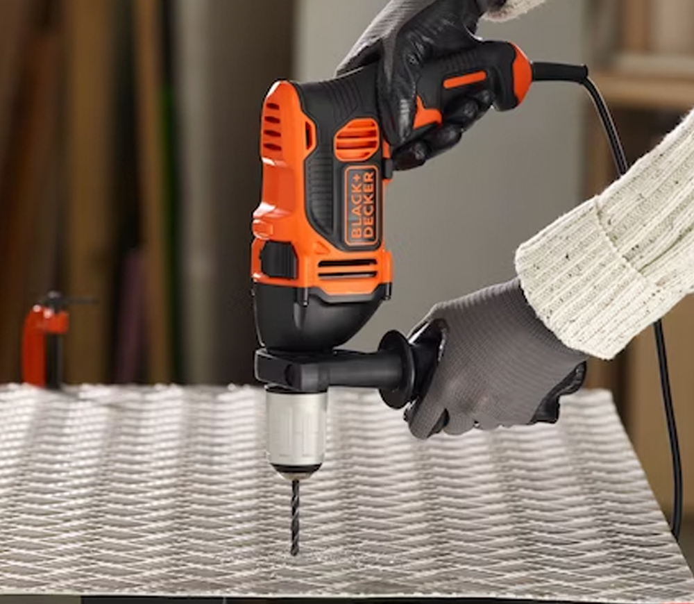 Дрель ударная BLACK&DECKER BEH850K 850вт photo 5