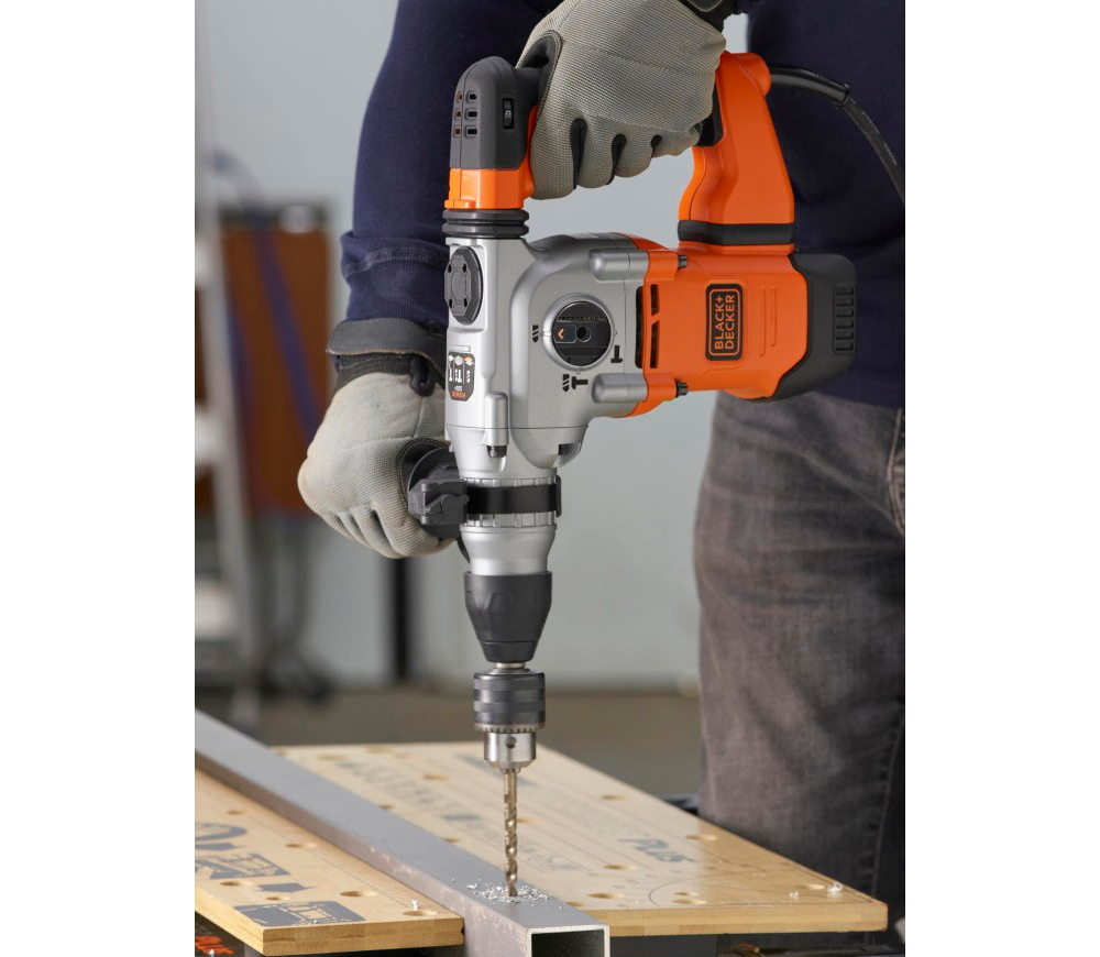 Перфоратор BLACK&DECKER BEHS03K-QS 1250вт SDS-Plus photo 6