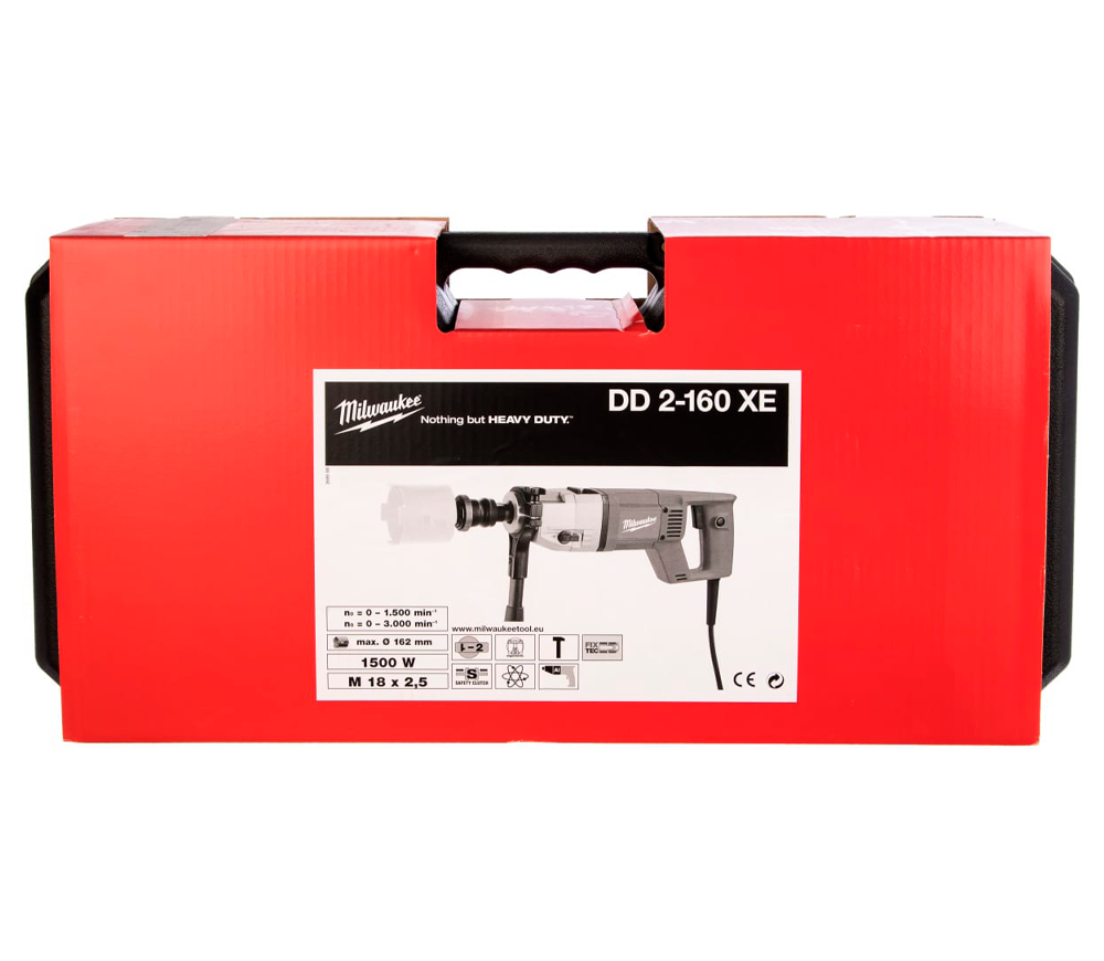 Дрель для сухого алмазного сверления Milwaukee MILWAUKEE DD2-160XE 1500вт photo 6