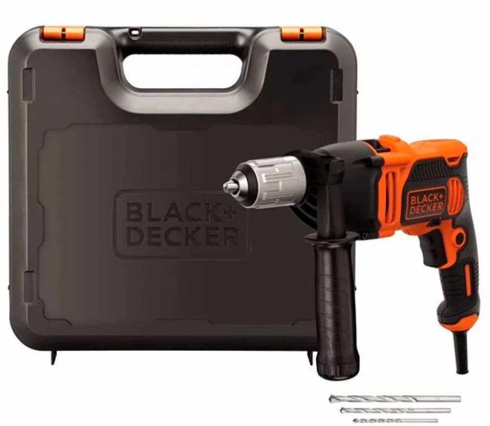 Дрель ударная BLACK&DECKER BEH850K 850вт photo 6