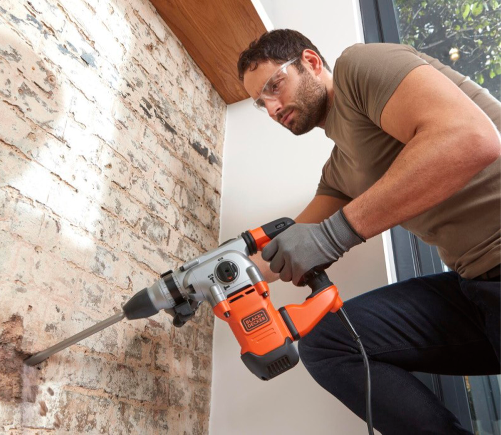 Перфоратор BLACK&DECKER BEHS03K-QS 1250вт SDS-Plus photo 7