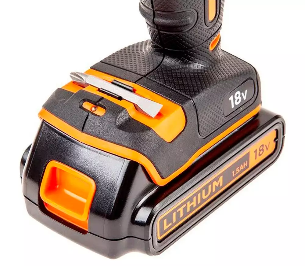 Mașină de înșurubat cu acumulator BLACK&DECKER BDCDC18KB 18V 1.5Ah photo 5