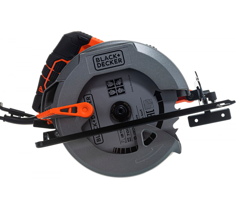 Дисковая пила BLACK&DECKER CS1550 1500вт 190мм photo