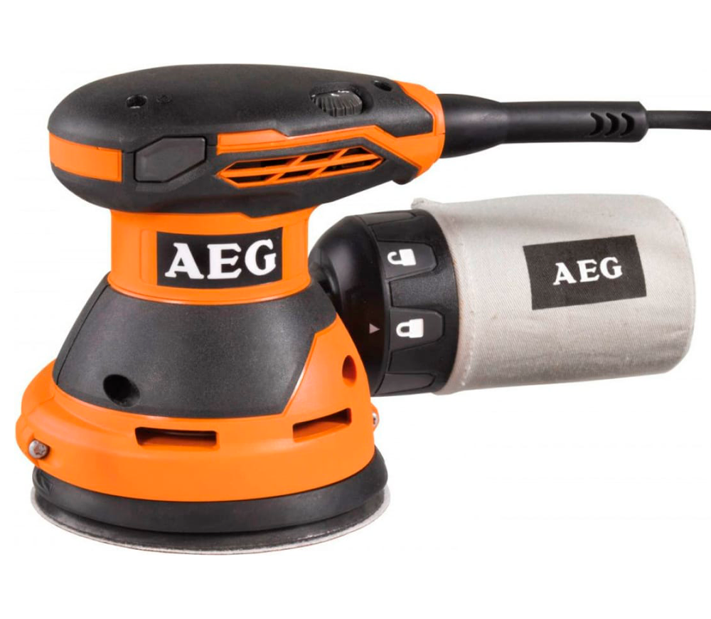 Шлифмашина эксцентриковая AEG EX 125 ES 300вт 125мм photo
