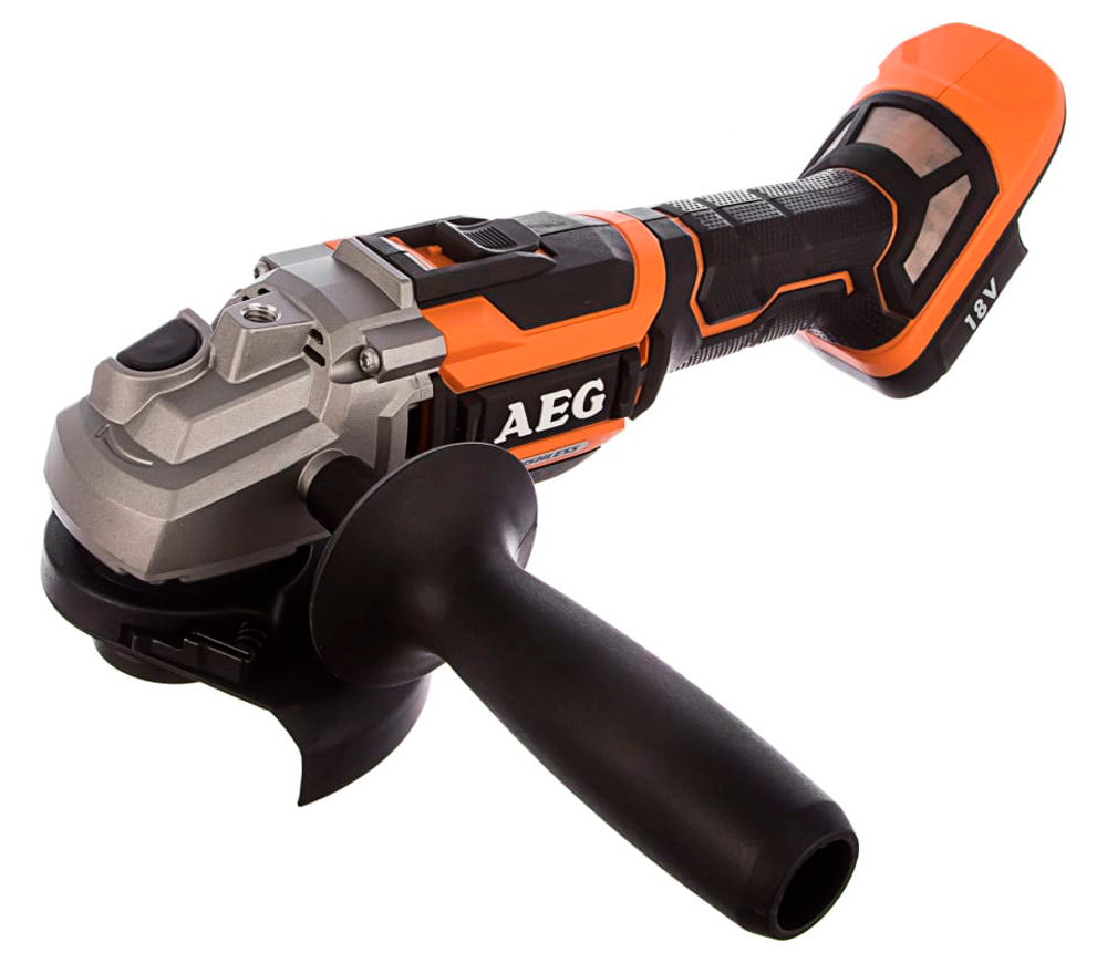 Угловая шлифмашина аккумуляторная (без аккумуляторов) AEG BEWS18-125BL-0 125мм 18В photo