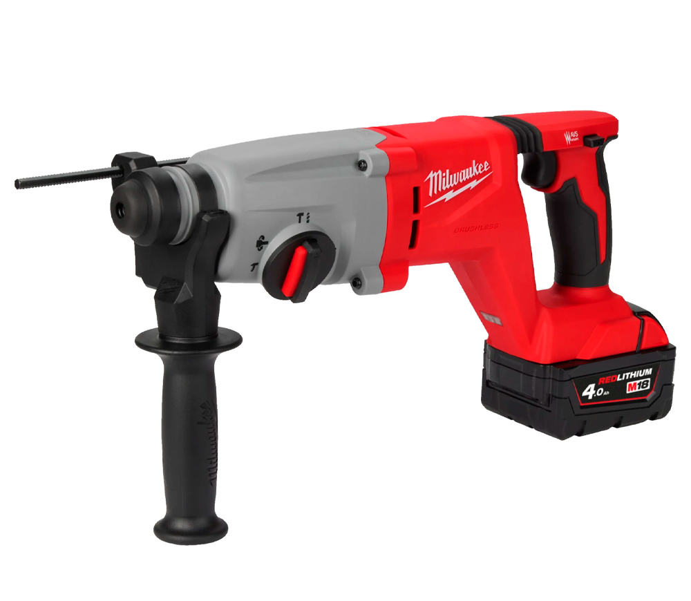 Перфоратор аккумуляторный MILWAUKEE M18BLHACD26-402X 2.6Дж 18В 4Ач photo