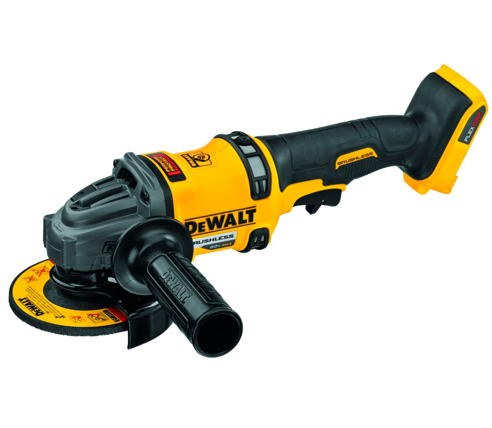 Угловая шлифмашина аккумуляторная (без аккумуляторов) DEWALT DCG418N-XJ 125мм 54В photo