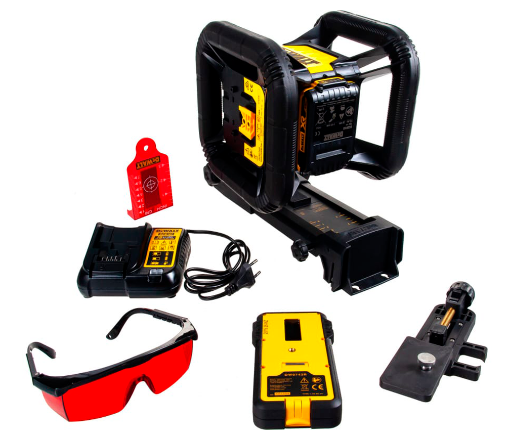 Nivelă cu laser DEWALT DCE074D1R 1fascicole 45m photo