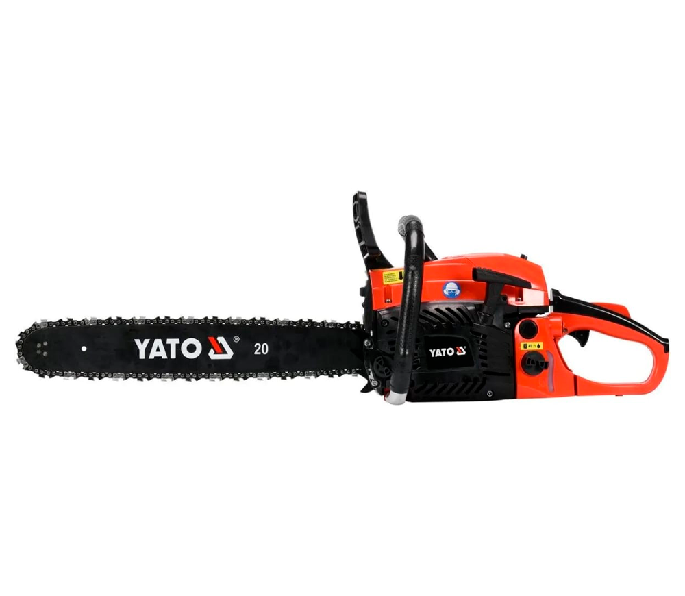 Fierăstrău cu lanț pe benzină YATO YT84910 480mm 56cm3 photo 0