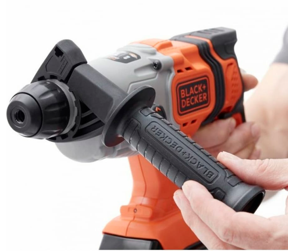 Перфоратор аккумуляторный BLACK&DECKER BCD900E2K 1.2Дж 18В 2.5Ач photo 0
