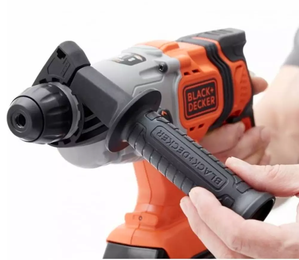 Ciocan rotopercutor cu acumulator BLACK&DECKER BCD900E2K 1.2J 18V 2.5Ah photo 0