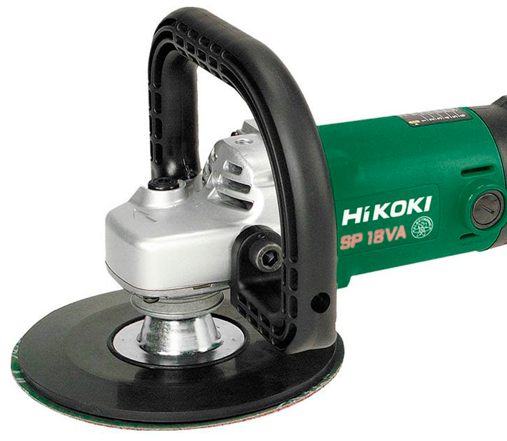 Шлифмашина  полировальная HIKOKI SP18VAUAZ 1250вт 180мм photo 0