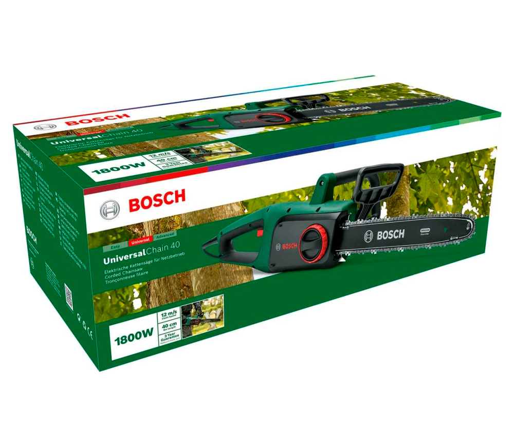 Fierăstrău electric cu lanț BOSCH UniversalChain 40 1800w 400mm photo 1