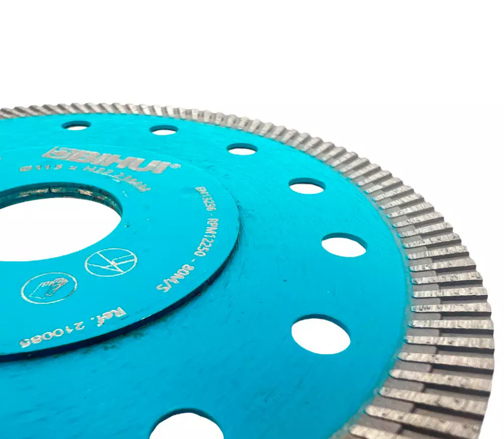 Disc de tăiat cu diamant BIHUI DCBN115 115mm turbo Cermică/Marmura/Granit photo 1