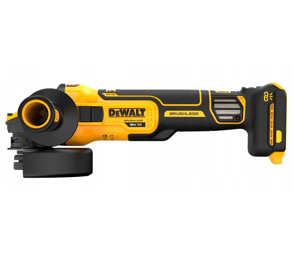 Угловая шлифмашина аккумуляторная (без аккумуляторов) DEWALT DCG409VSN 125мм 18-54В photo 1