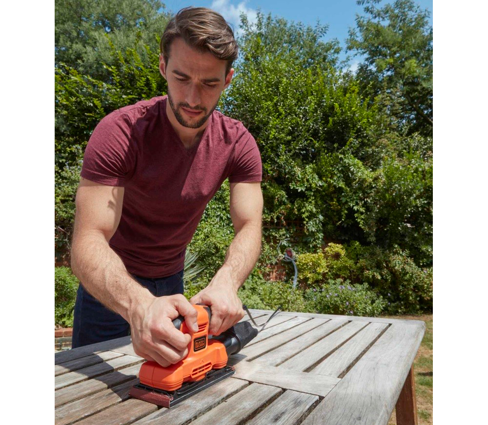 Шлифмашина вибрационная BLACK&DECKER BEW220 150вт photo 2