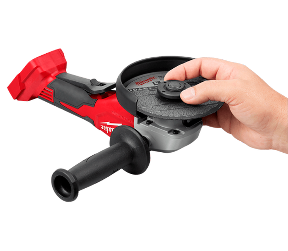 Угловая шлифмашина аккумуляторная (без аккумуляторов) MILWAUKEE M18 BLSAG125XPD-0 125мм 18В photo 2