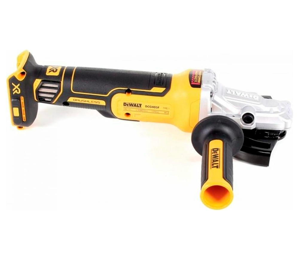 Угловая шлифмашина аккумуляторная (без аккумуляторов) DEWALT DCG405FN 125мм 18В photo 2
