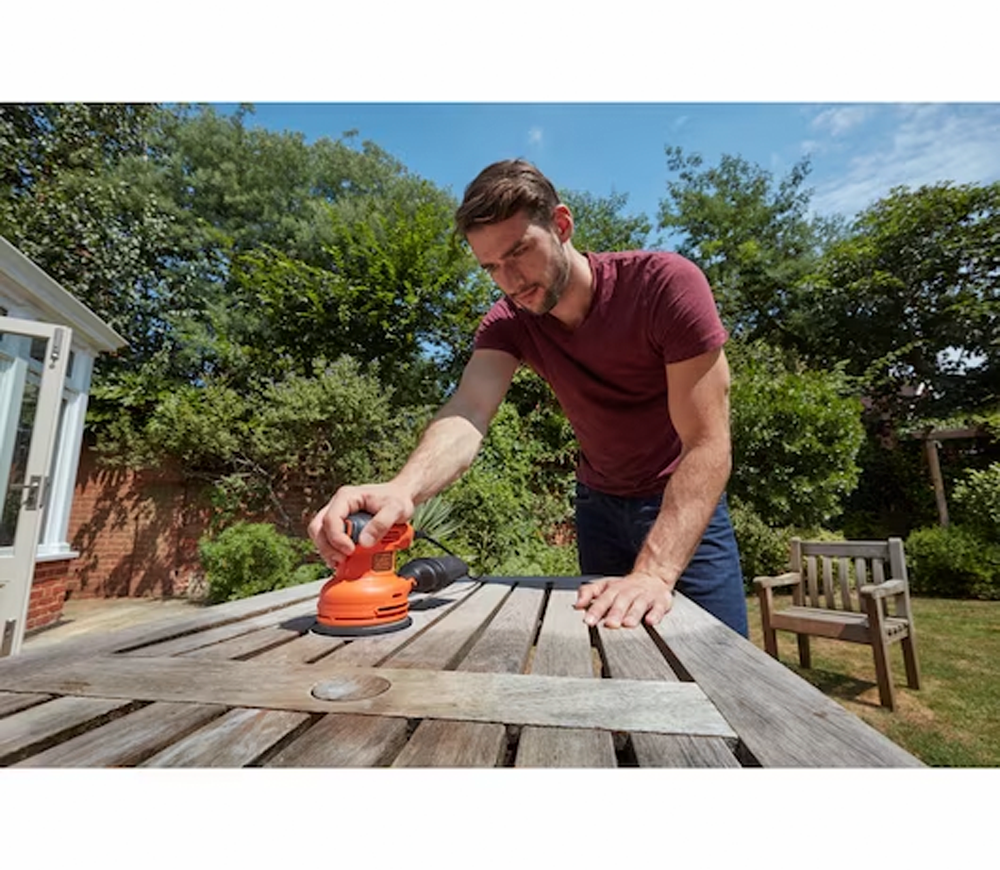 Шлифмашина эксцентриковая BLACK&DECKER BEW210 240вт 125мм photo 3
