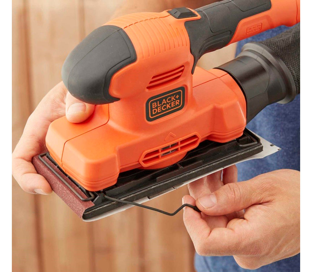 Шлифмашина вибрационная BLACK&DECKER BEW220 150вт photo 3