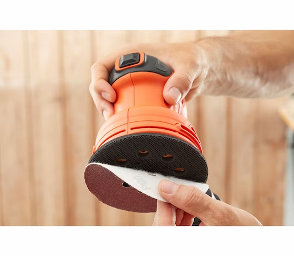 Шлифмашина эксцентриковая BLACK&DECKER BEW200 250вт 125мм photo 4