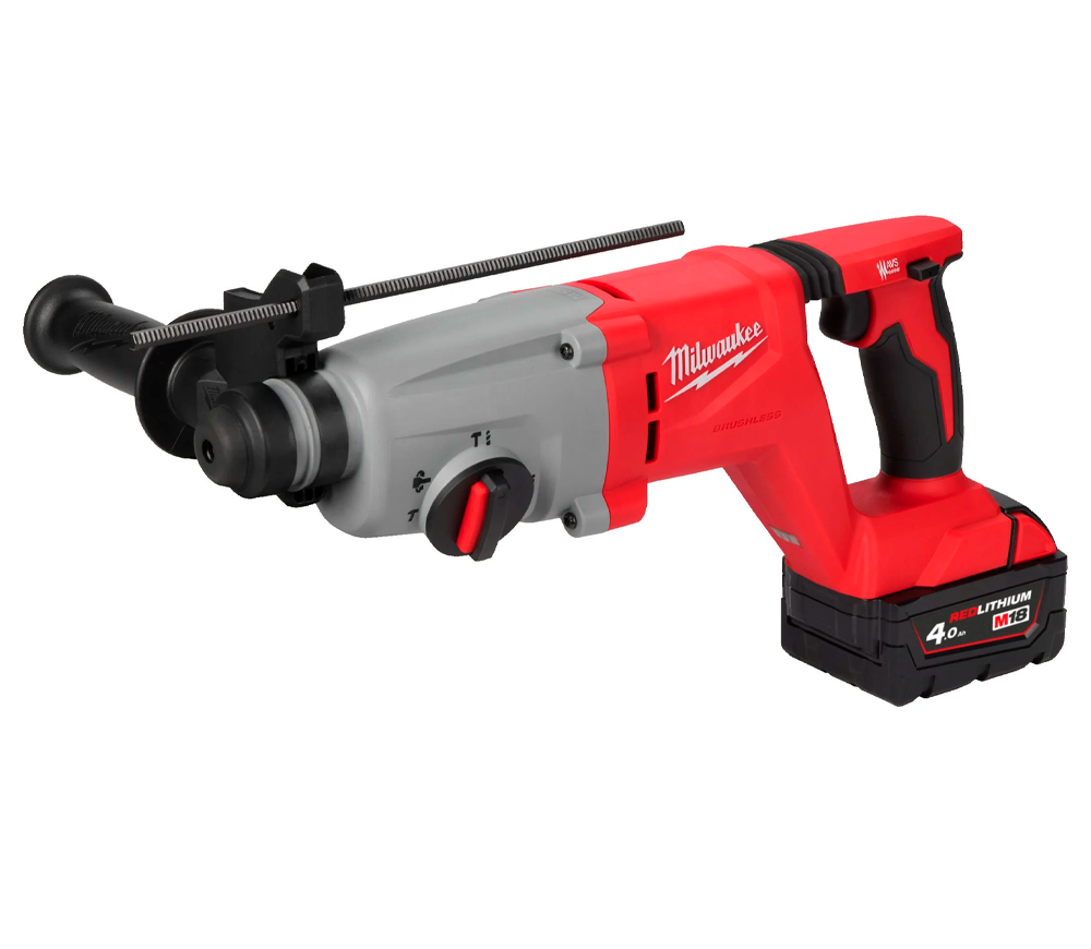 Перфоратор аккумуляторный MILWAUKEE M18BLHACD26-402X 2.6Дж 18В 4Ач photo 4