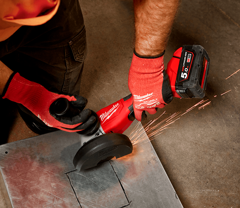 Угловая шлифмашина аккумуляторная (без аккумуляторов) MILWAUKEE M18 BLSAG125XPD-0 125мм 18В photo 5