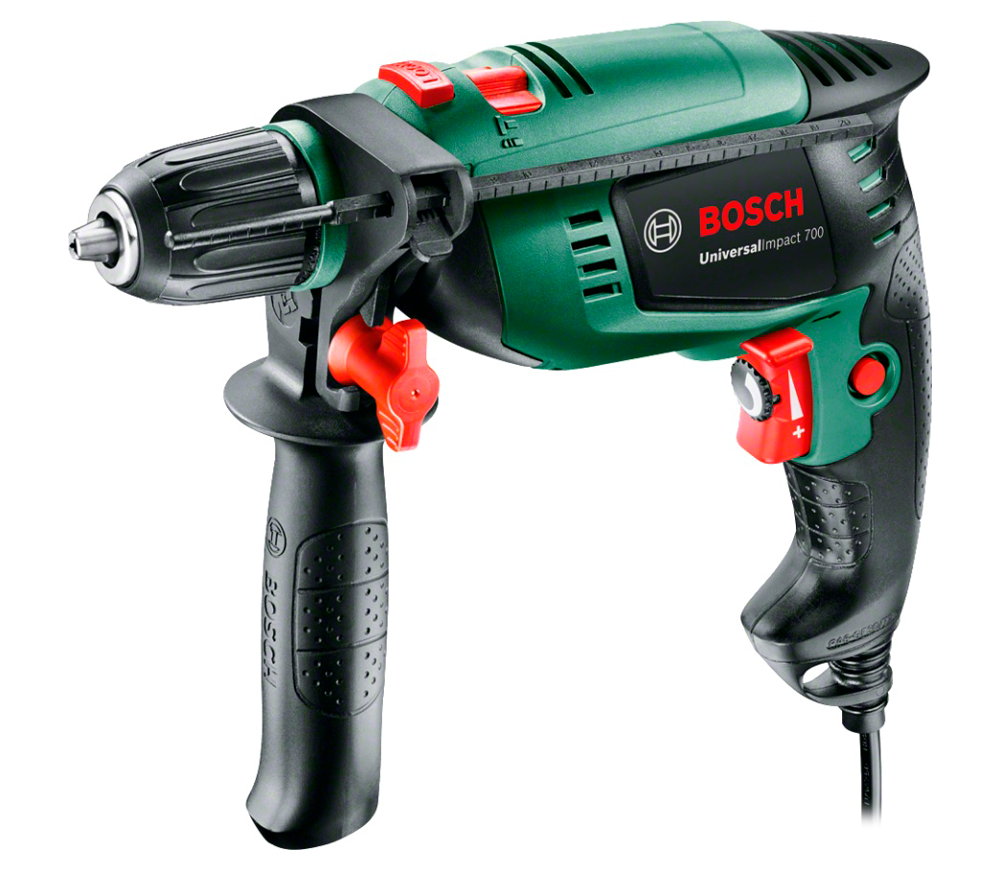 Mașină de găurit cu percuție BOSCH UniversalImpact 700  701w photo
