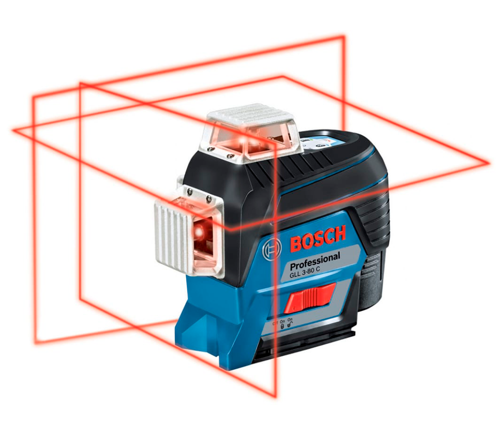 Лазерный уровень BOSCH GLL 3-80 C 3луча 30m photo