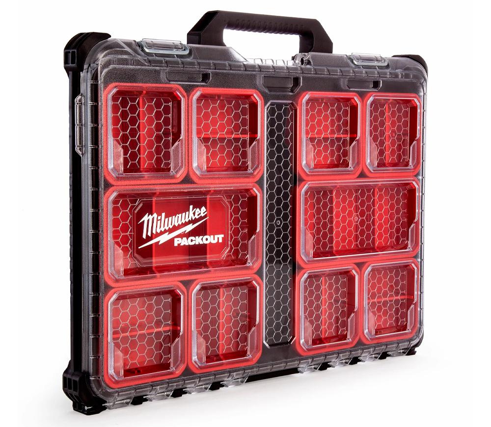 Organaizer MILWAUKEE Packout SLIM Organizer 4932471064 Plastic photo