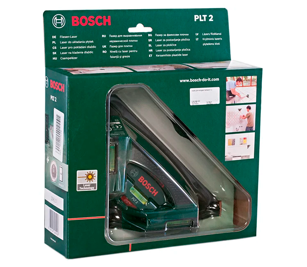 Nivelă cu laser BOSCH PLT 2 2fascicole 7m photo 9