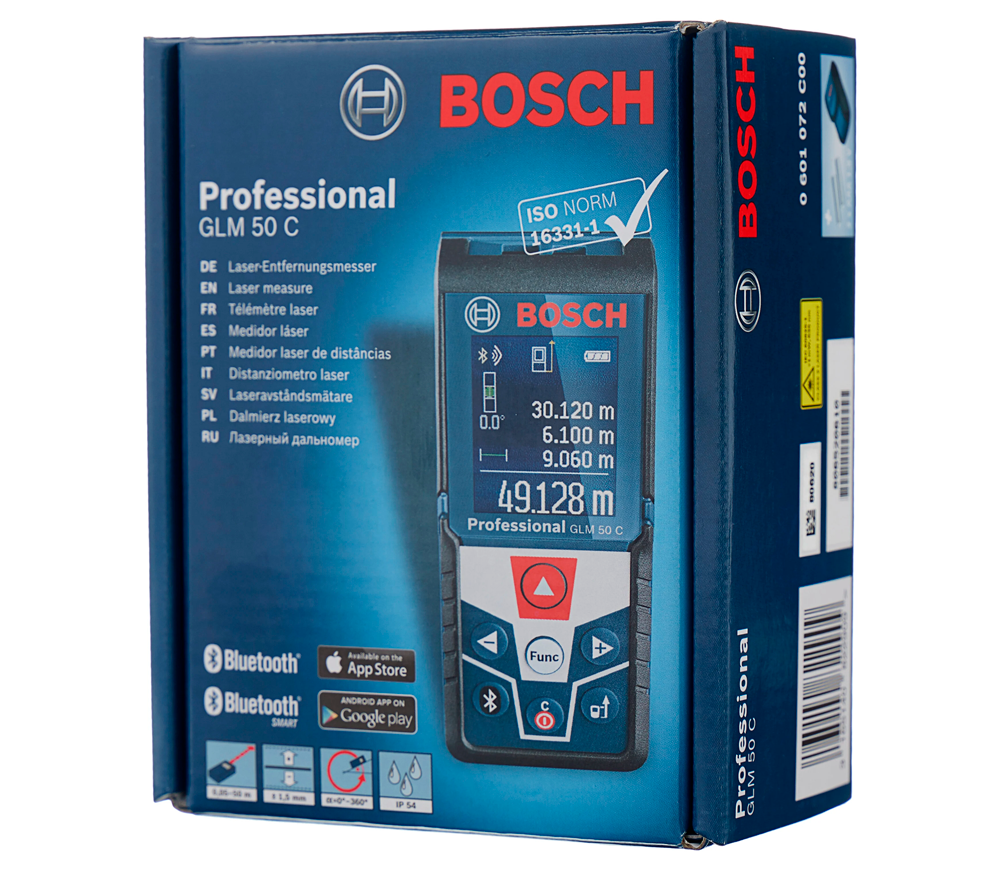 Дальномер BOSCH GLM 50 C 50m IP54 photo 8
